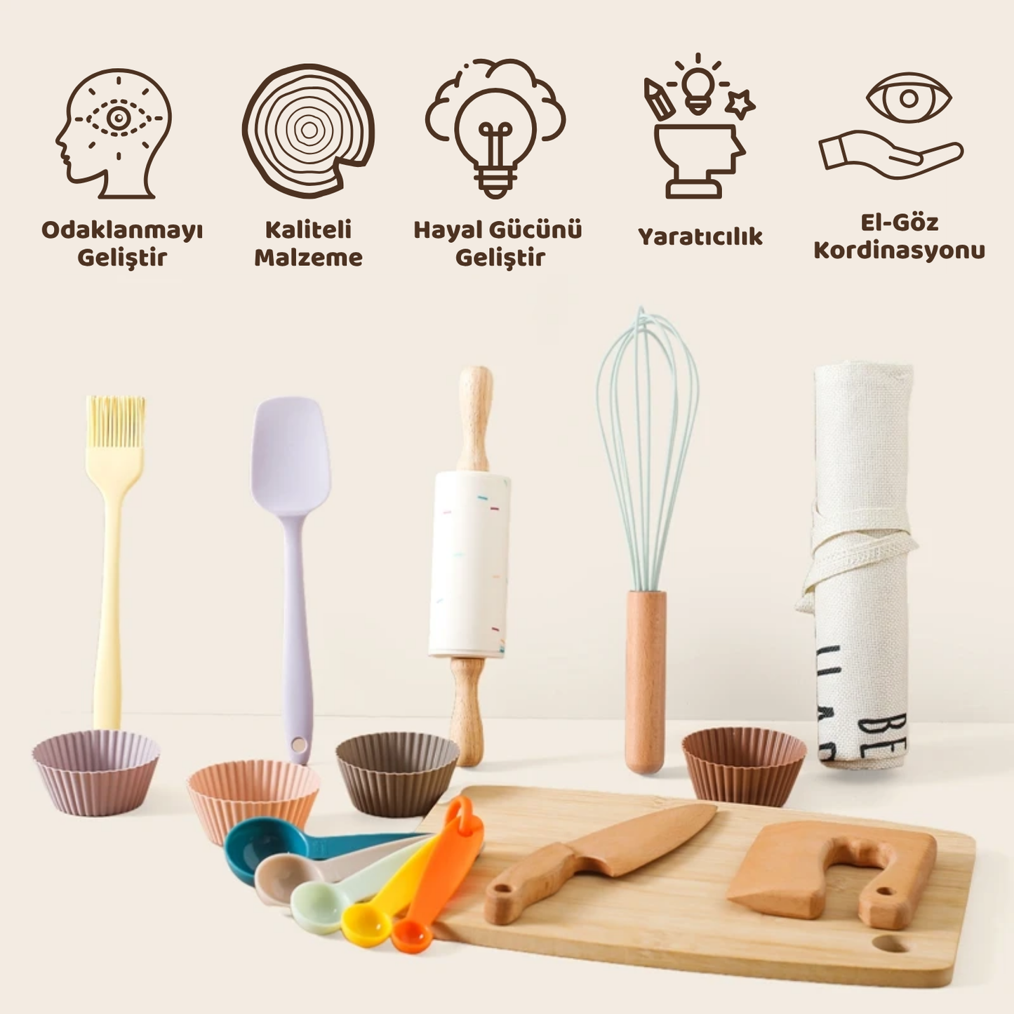 Montessori Rabbit Themed Kitchen Set