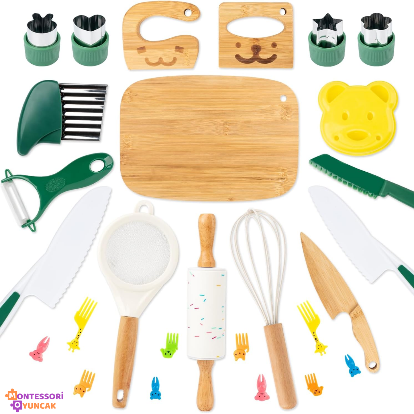 Montessori Wooden Kitchen Set