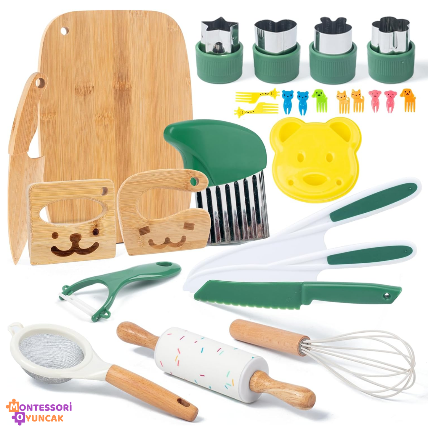 Montessori Wooden Kitchen Set