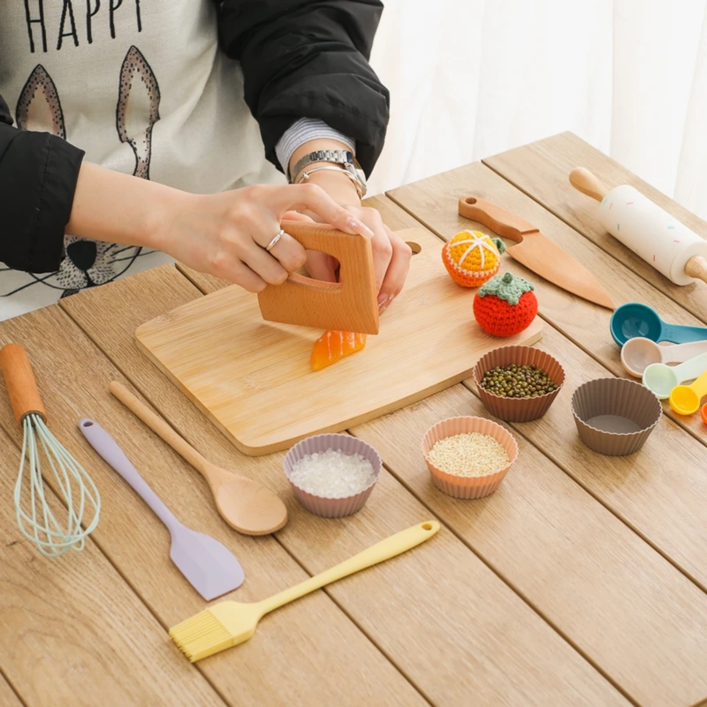 Montessori Rabbit Themed Kitchen Set