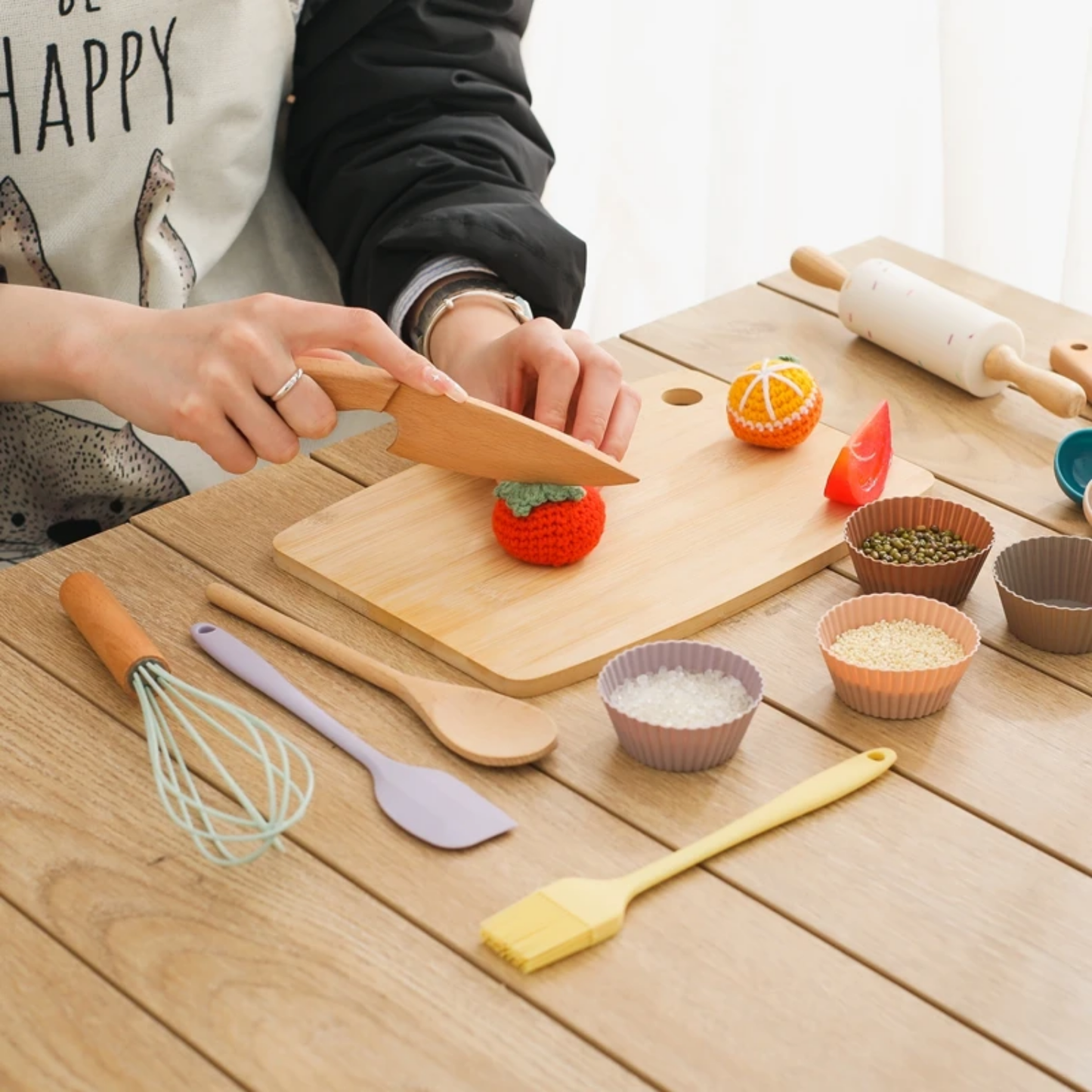 Montessori Rabbit Themed Kitchen Set