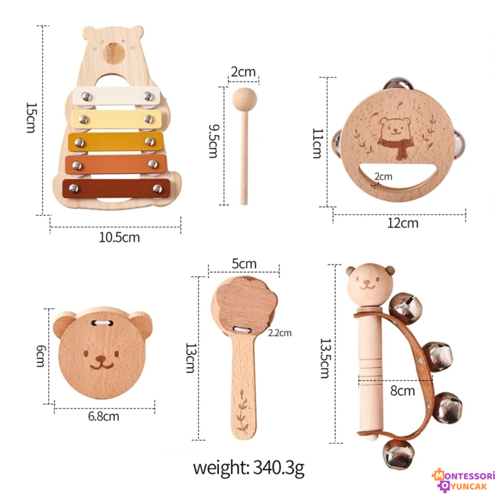 Wooden Gift Set 5-Piece