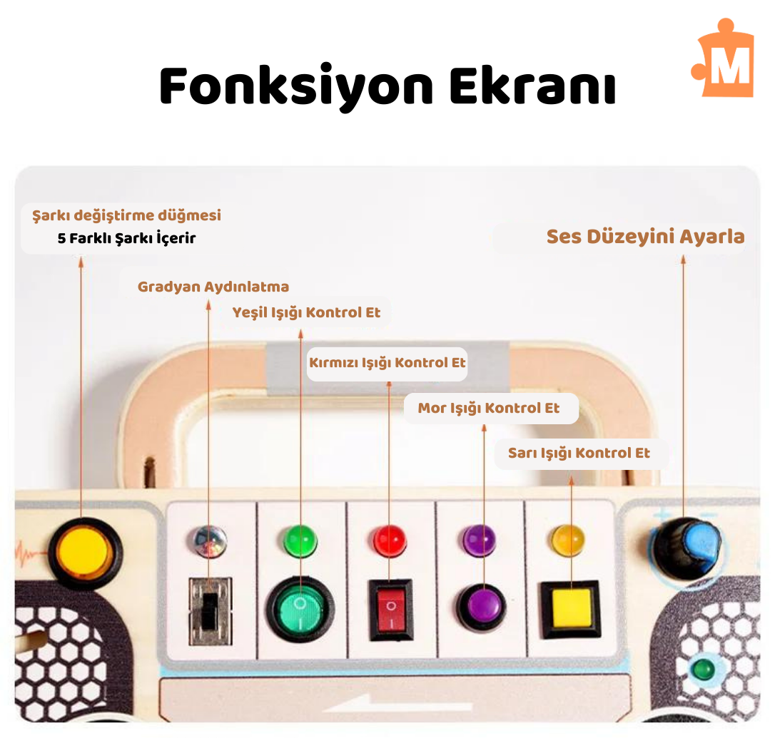 Montessori Educational Music Box