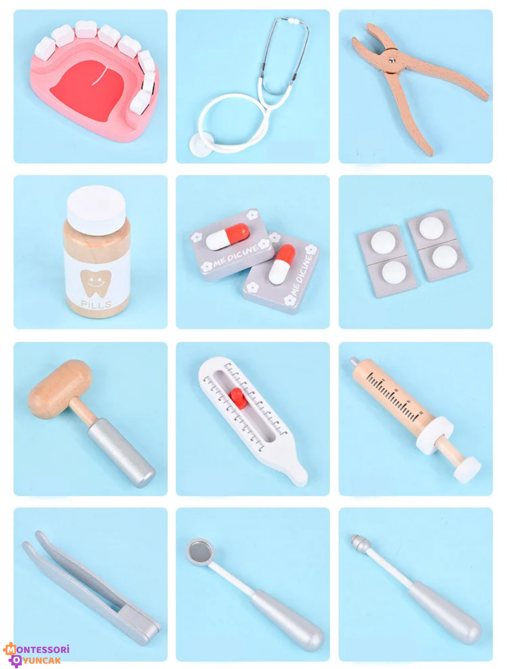 Montessori Dentist Set 25 Pieces