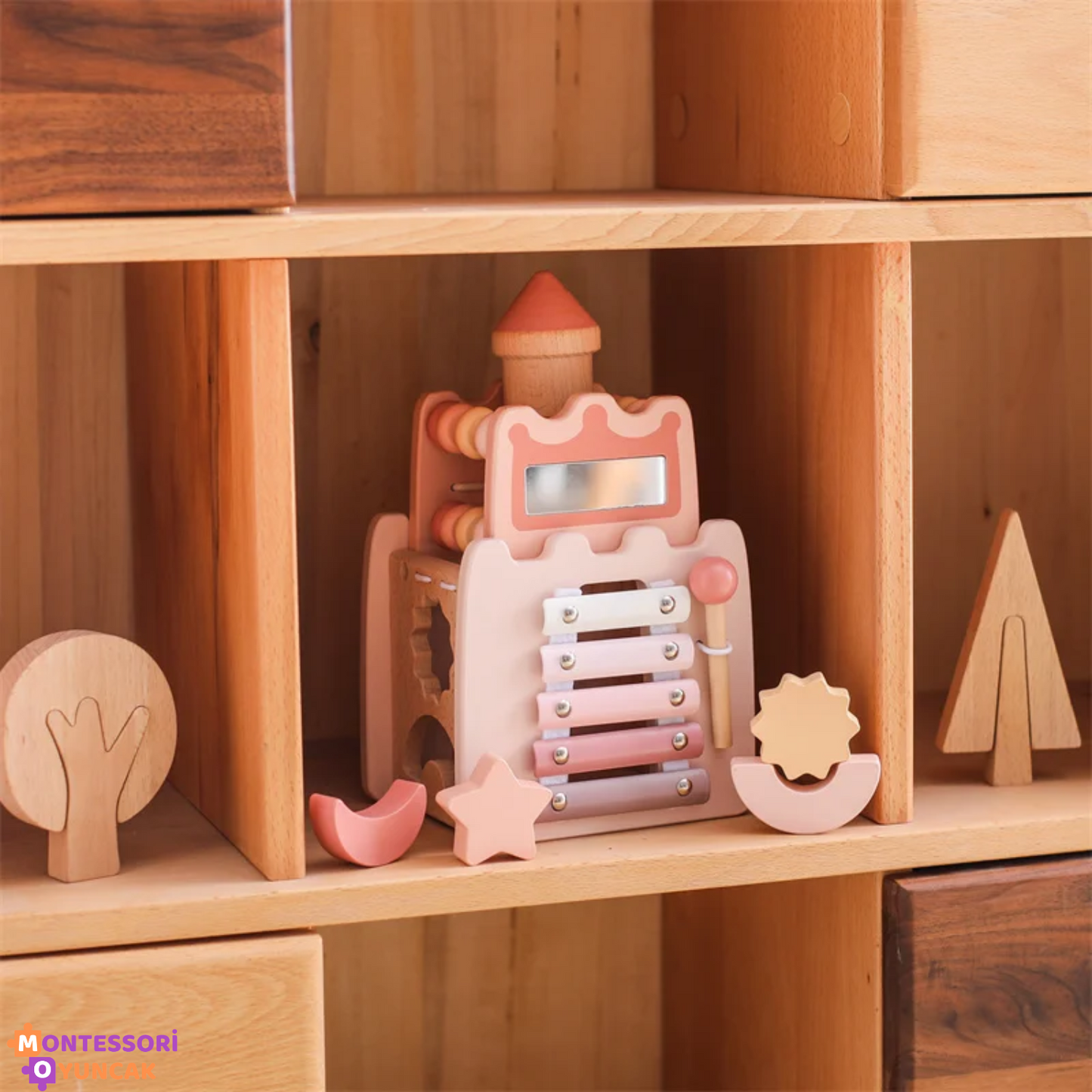 Functional Wooden Castle