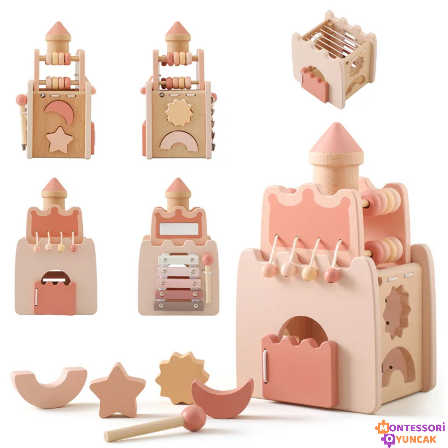 Functional Wooden Castle
