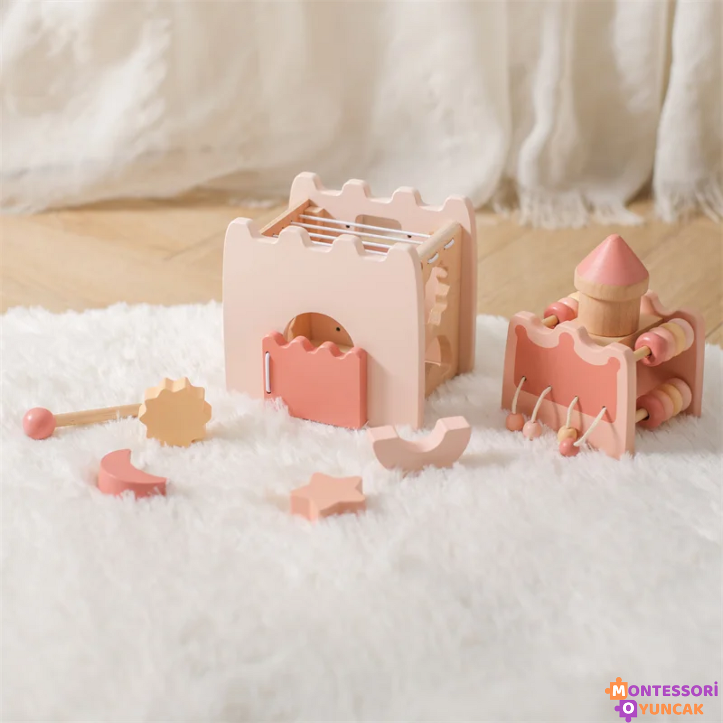 Functional Wooden Castle