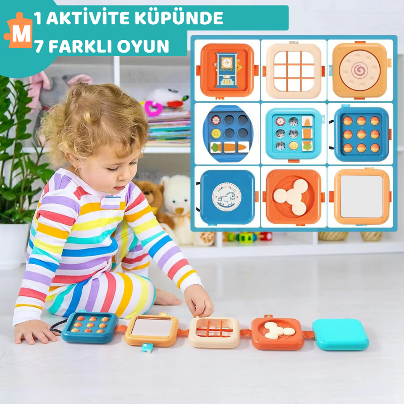 Montessori Activity Cube