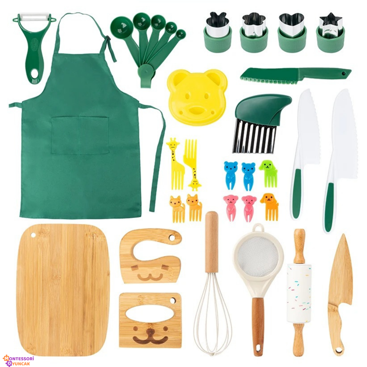 Montessori Wooden Kitchen Set