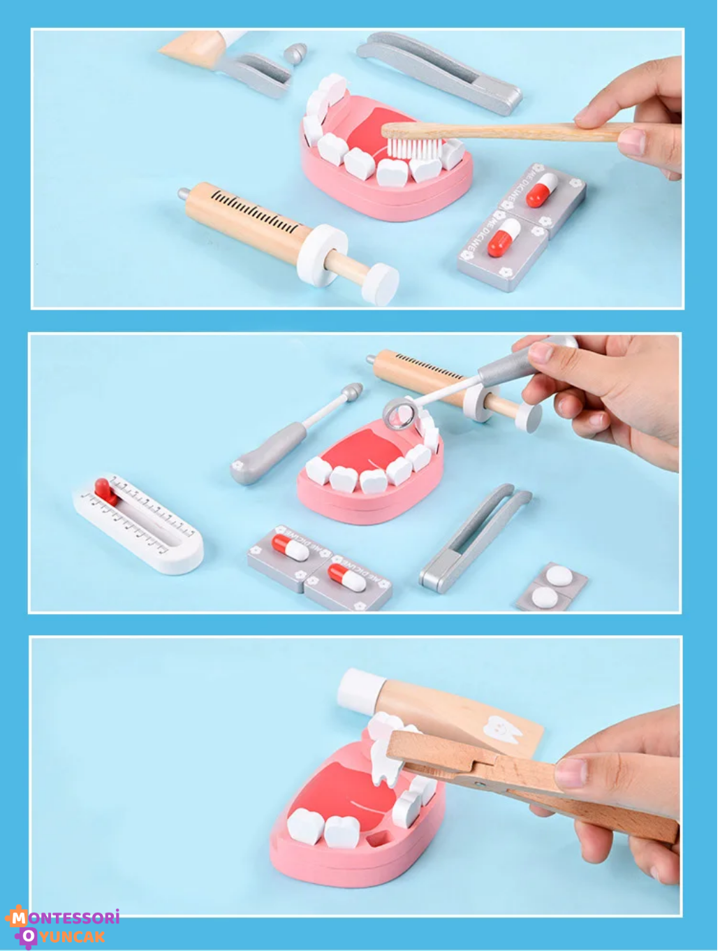 Montessori Dentist Set 25 Pieces