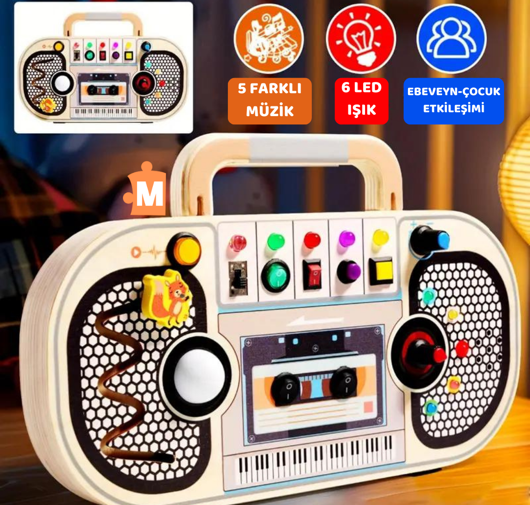 Montessori Educational Music Box
