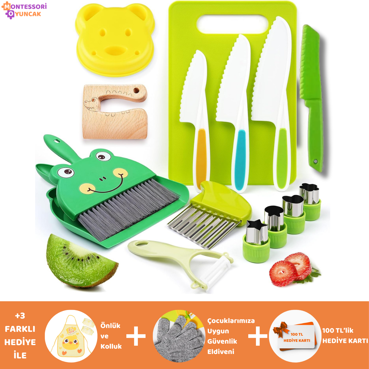 Montessori Kitchen Set 18 Pieces
