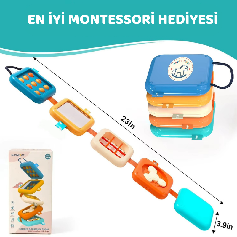 Montessori Activity Cube
