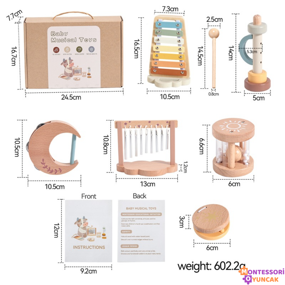Wooden Gift Set 6-Piece