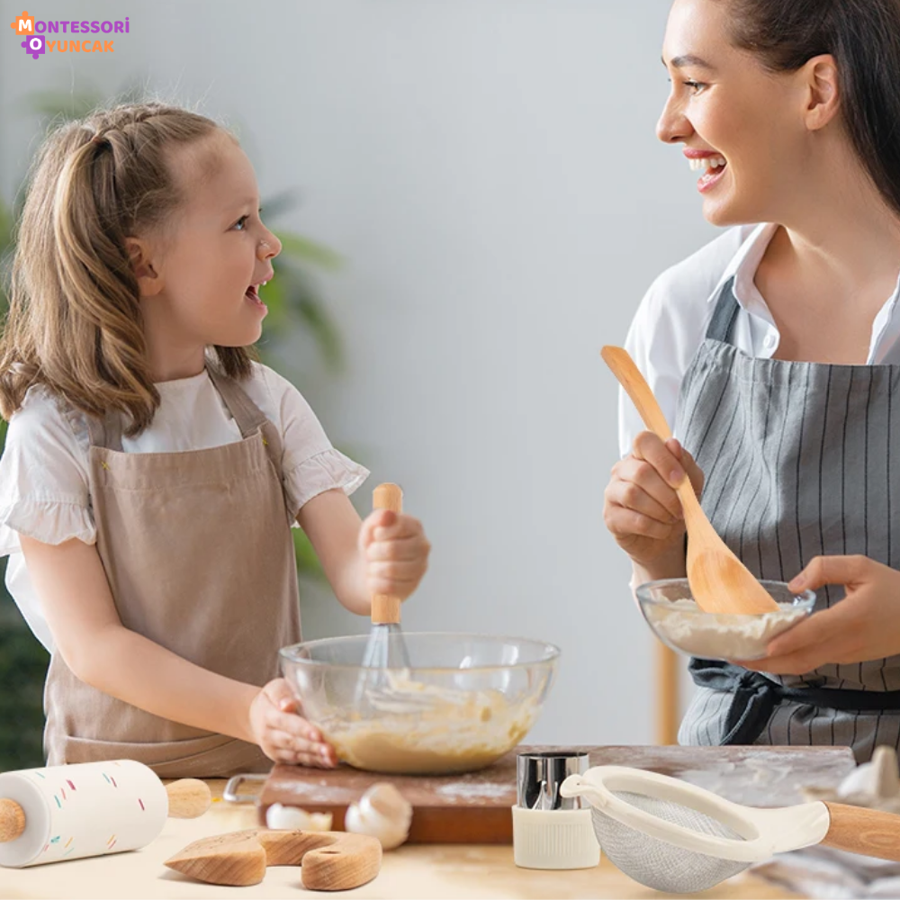 Montessori Wooden Kitchen Set