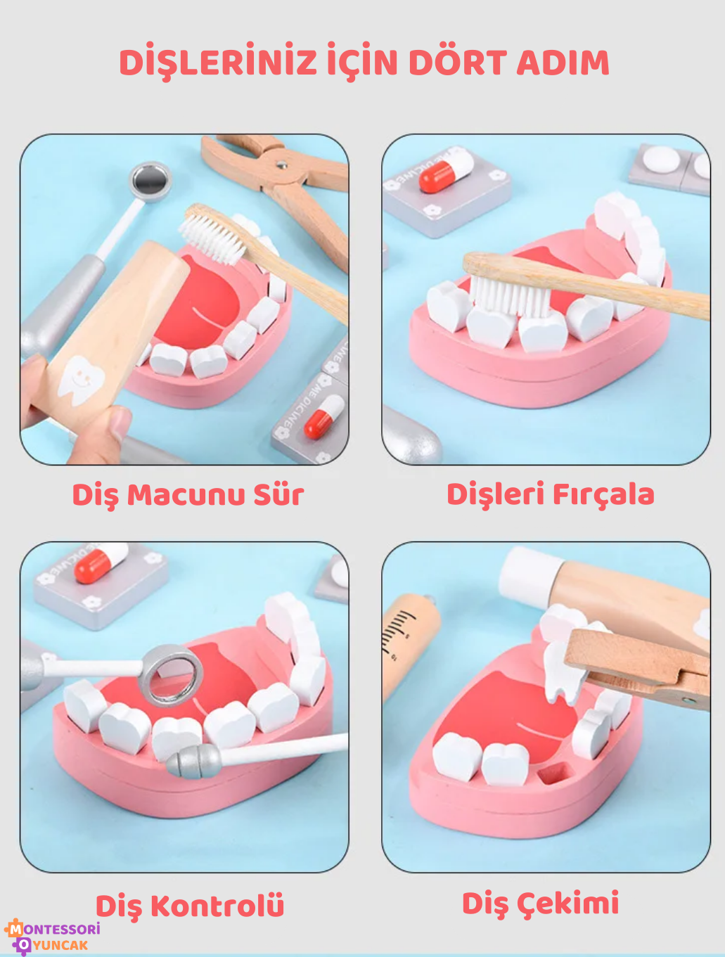 Montessori Dentist Set 25 Pieces