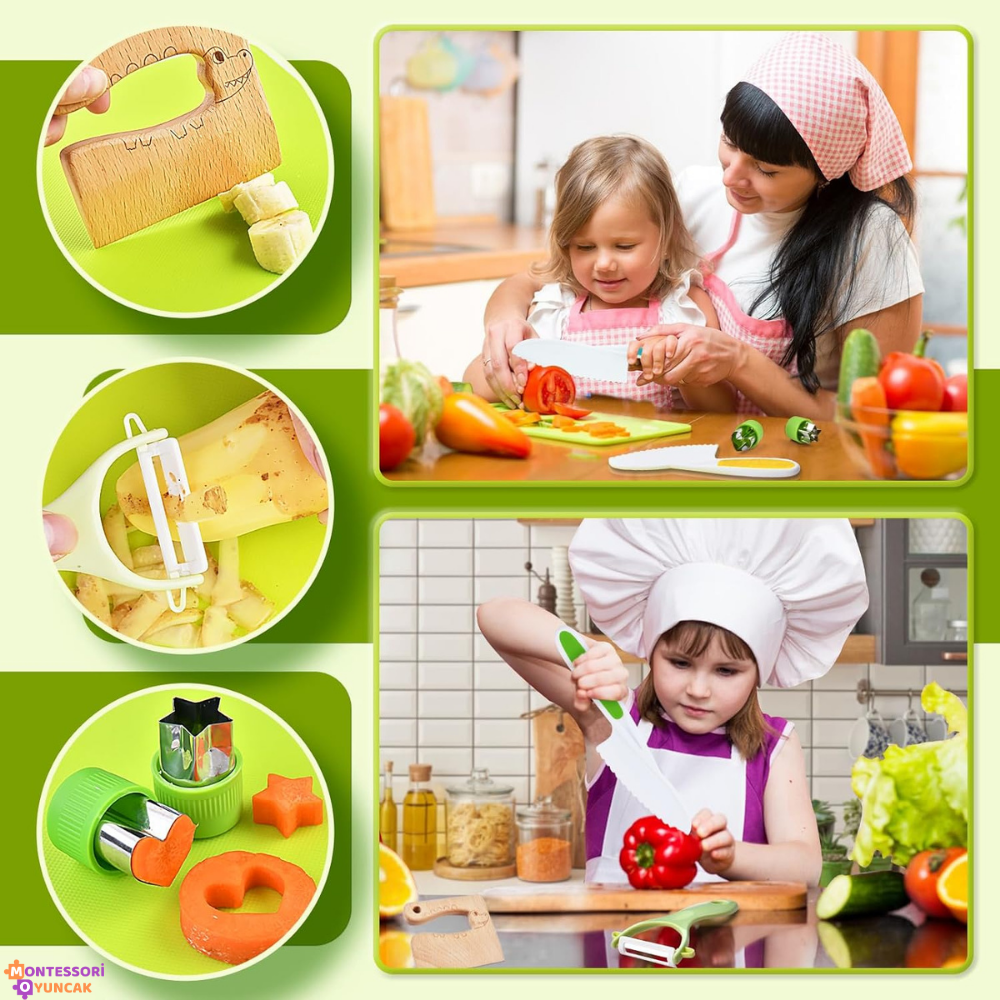Montessori Kitchen Set 18 Pieces