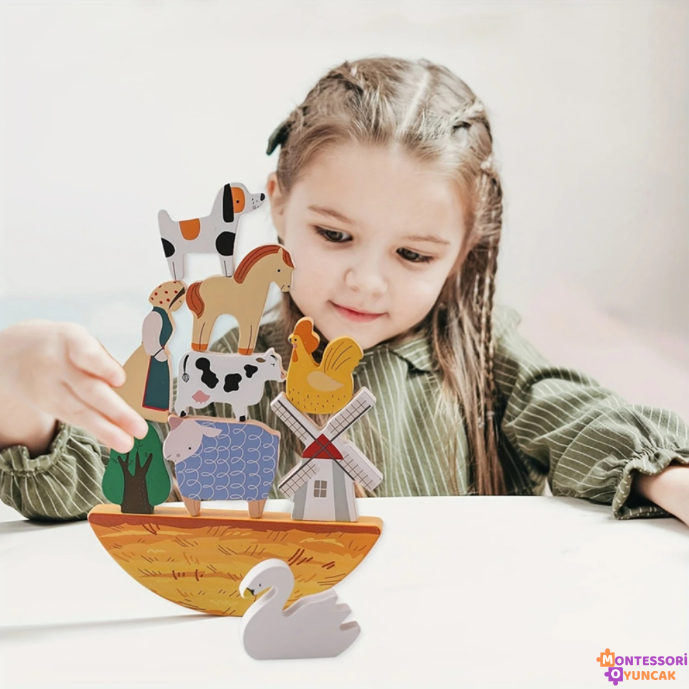 Wooden Farm Set