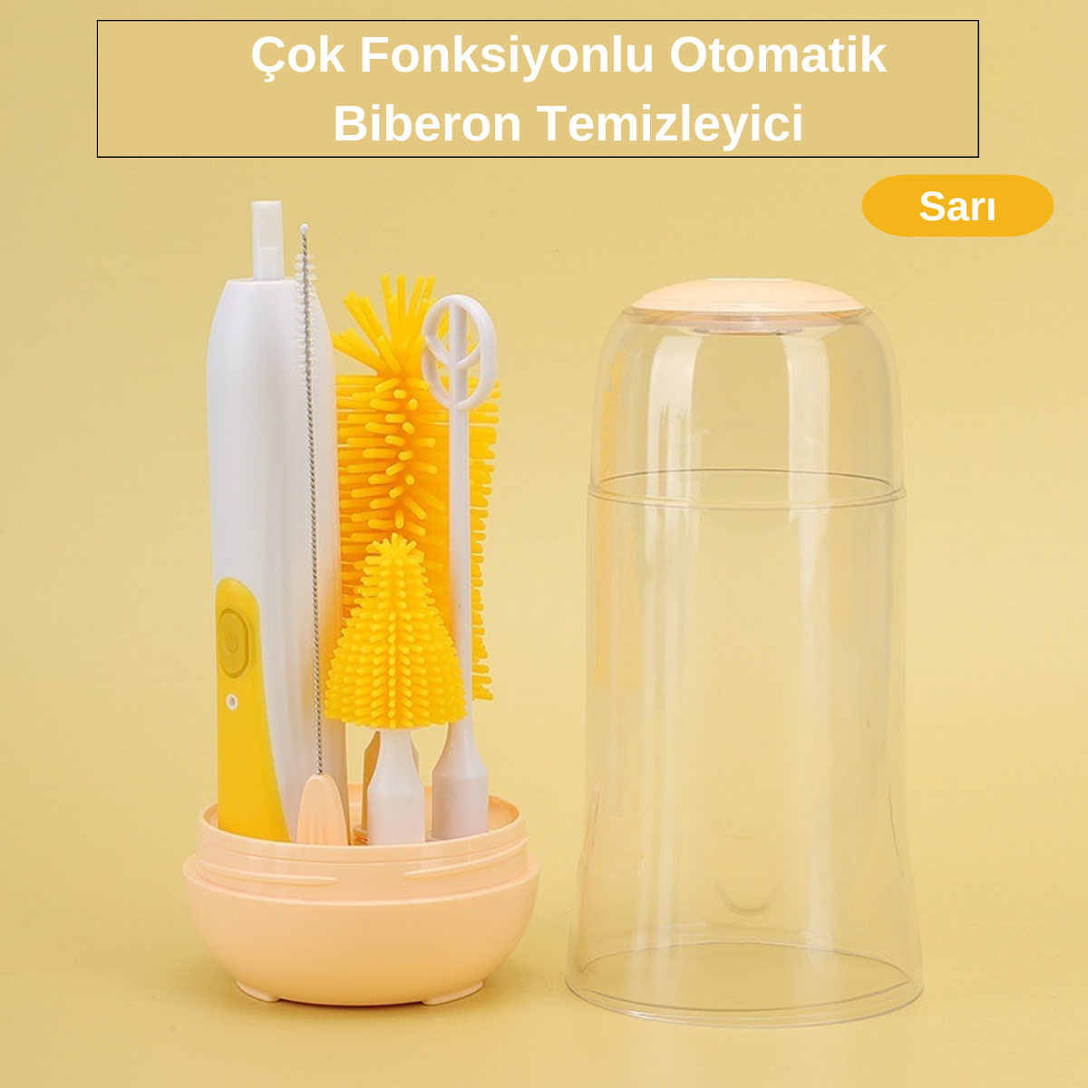 Multifunctional Automatic Bottle Cleaner