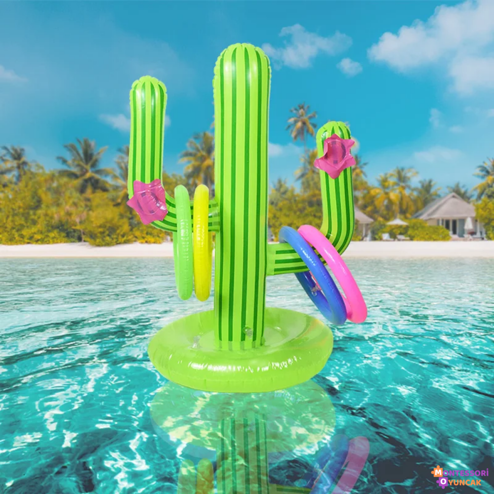 Inflatable Cactus Hoop Toy