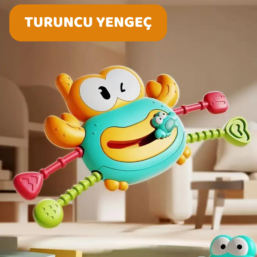 Montessori Silicone Crab Pull