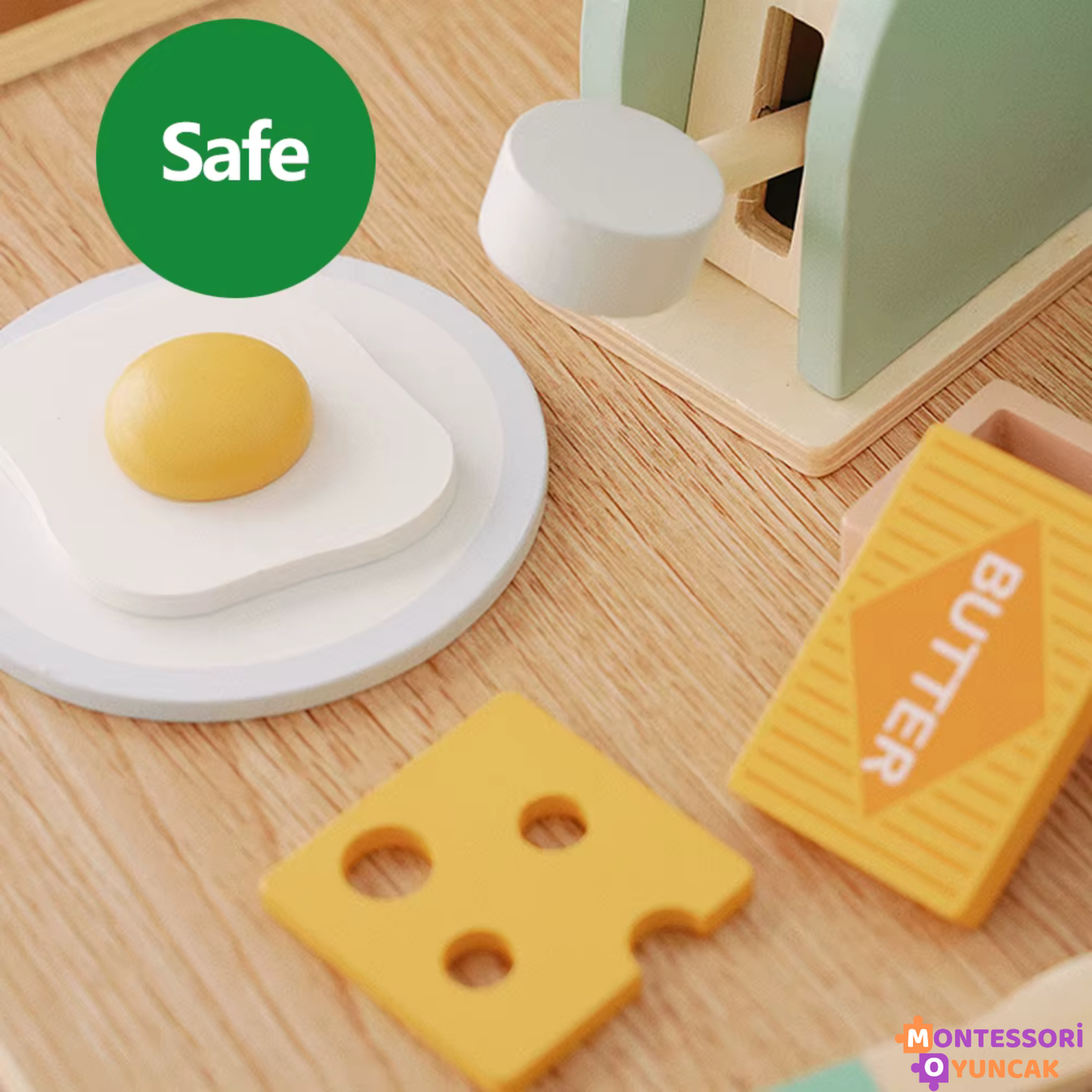 Montessori Wooden Breakfast Set