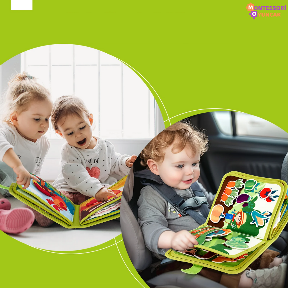 Educational Montessori Farm Book