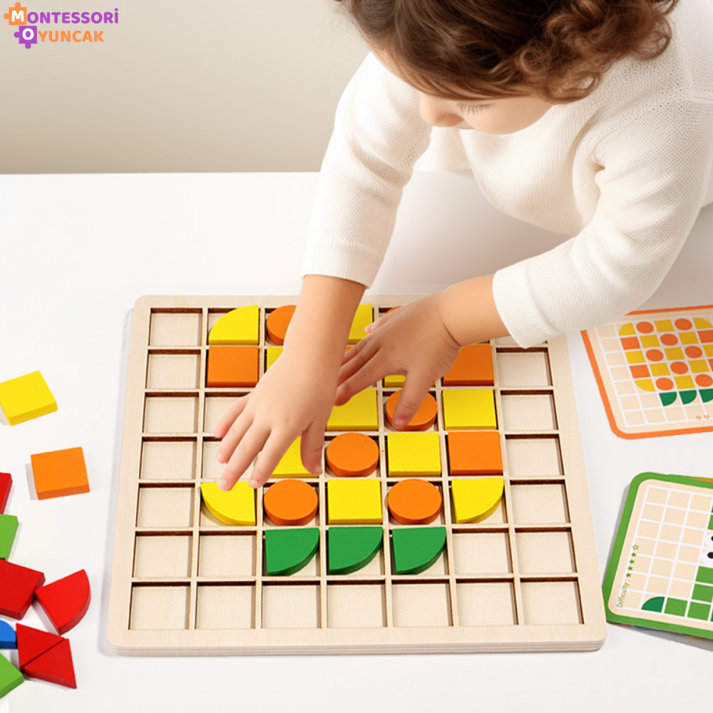 Montessori Wooden Mosaic