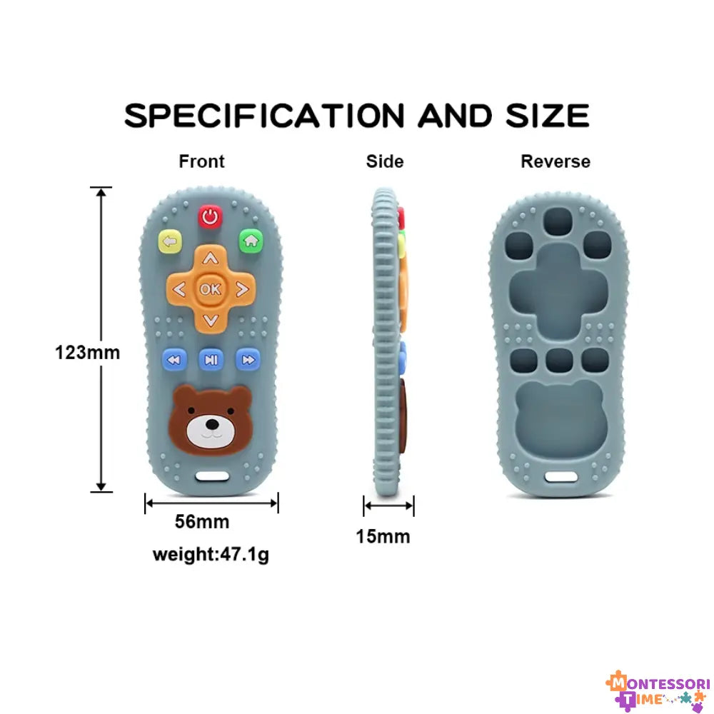 Remote Control Teether Montessori Time