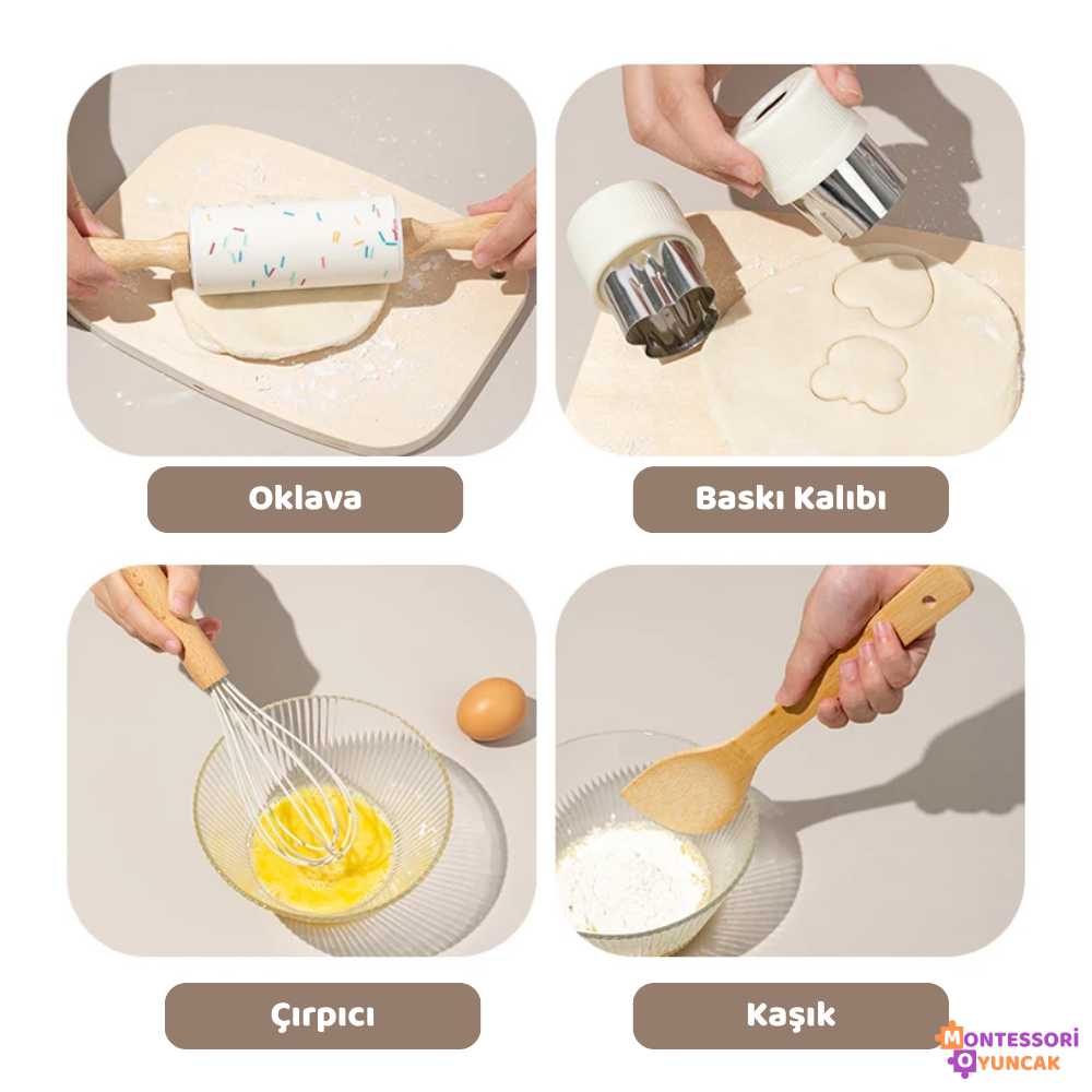 Montessori Wooden Kitchen Set