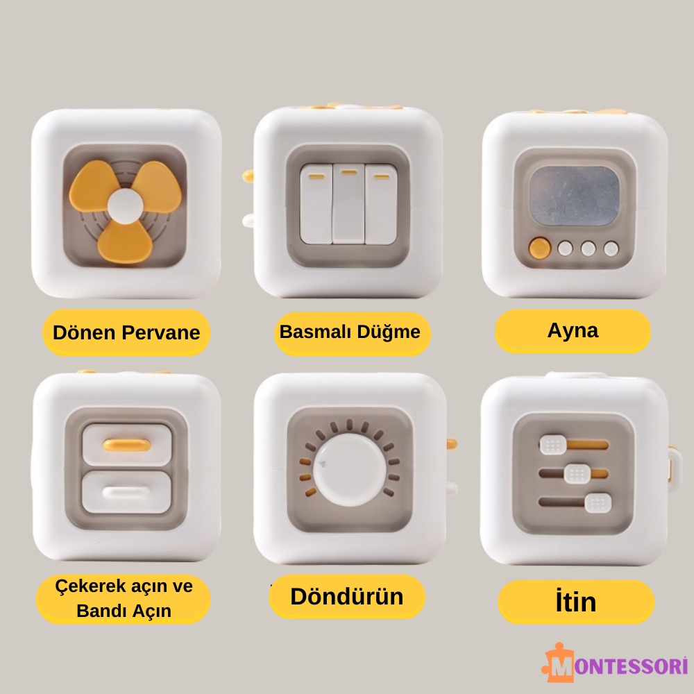 Montessori Educational Cube