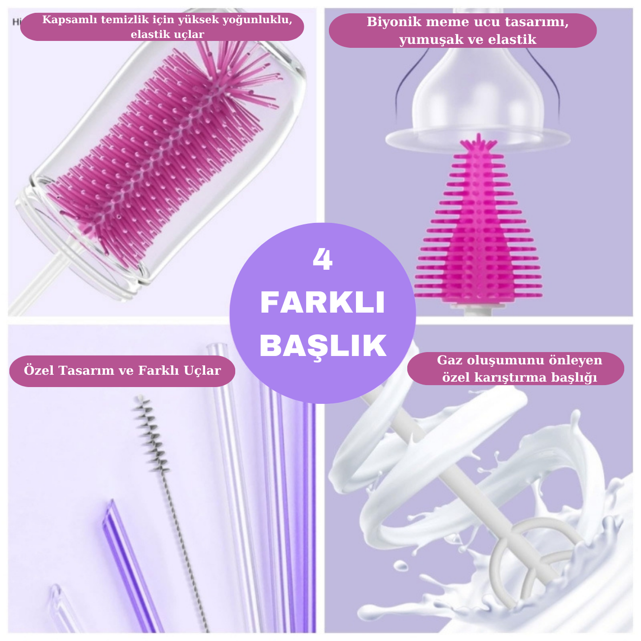 Multifunctional Automatic Bottle Cleaner
