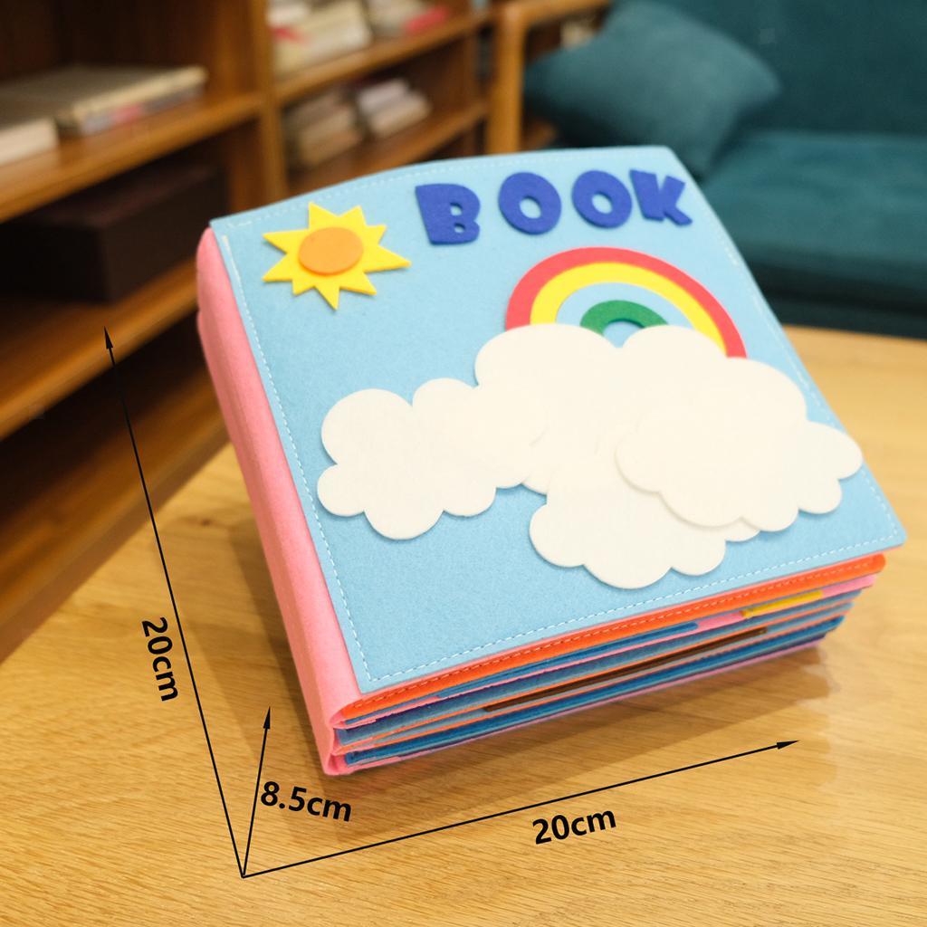 Montessori Educational Felt Book