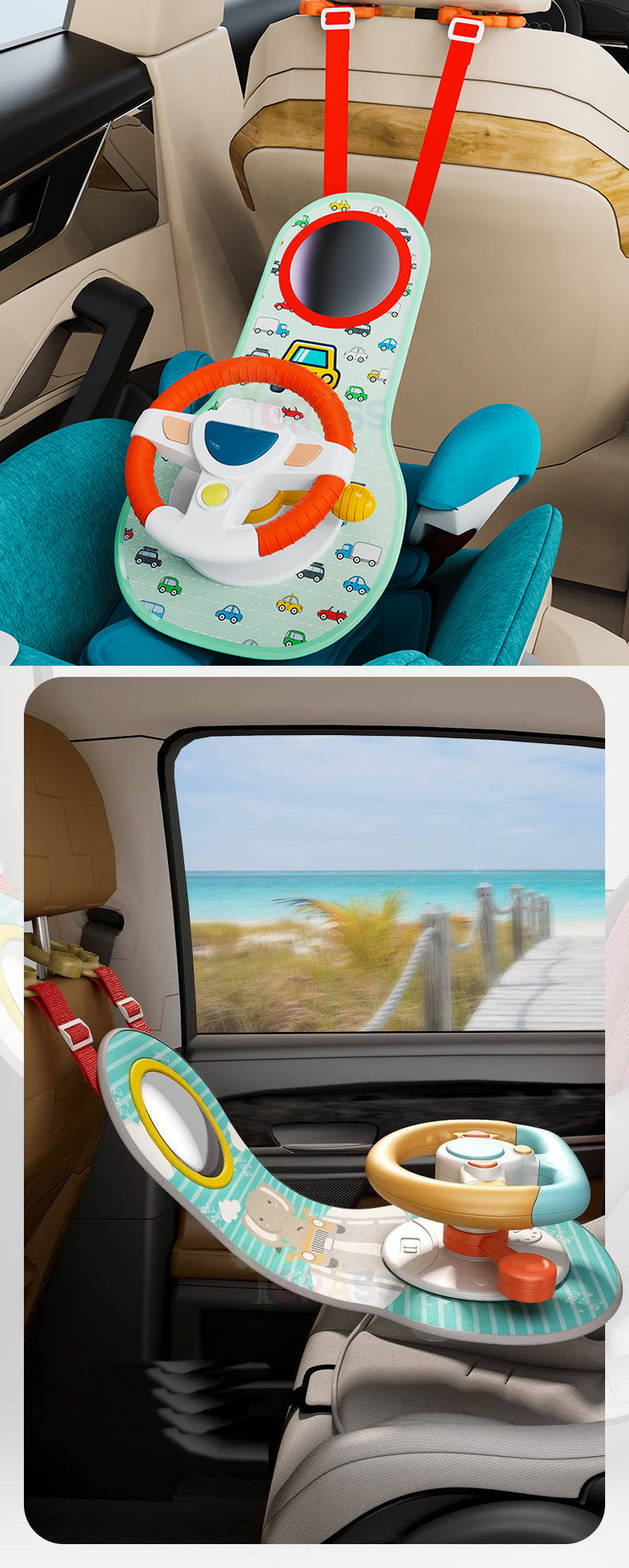 Montessori Car Seat Toy