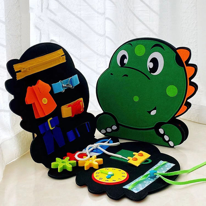 Montessori Dino Felt Book