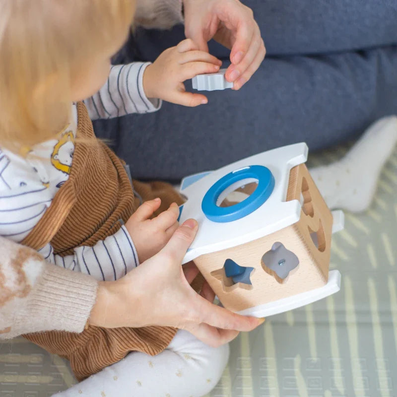 Montessori Wooden Rocket