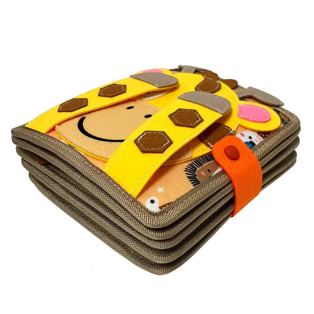 Giraffe Felt Book Montessori