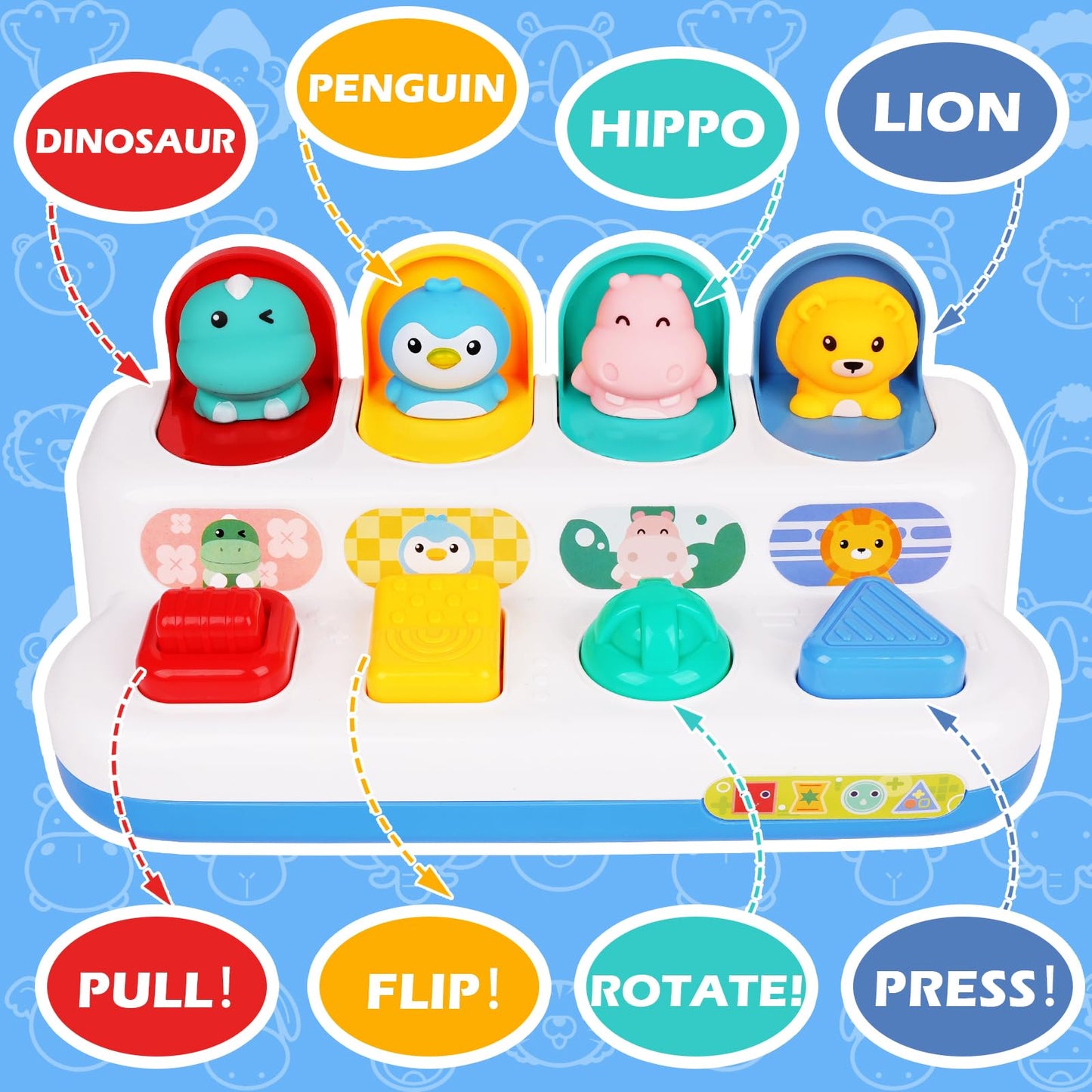 Montessori Animal Hide and Seek Toy