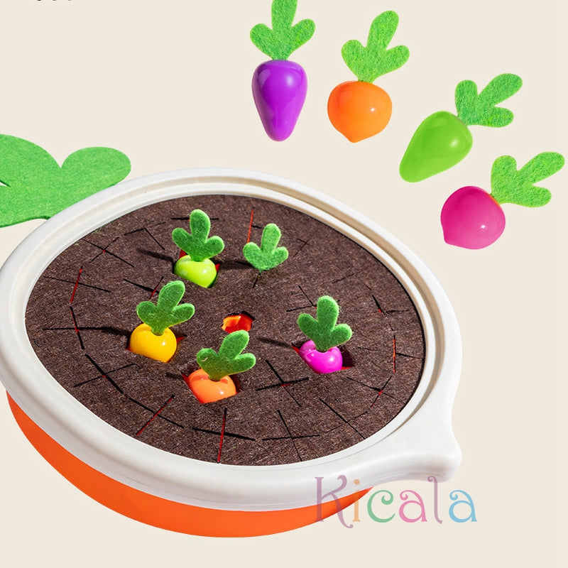 Montessori Carrot Pull Toy