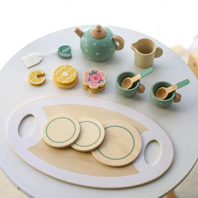 Wooden Tea Set Montessori