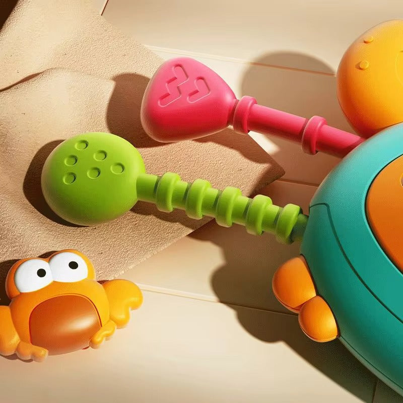 Montessori Silicone Crab Pull