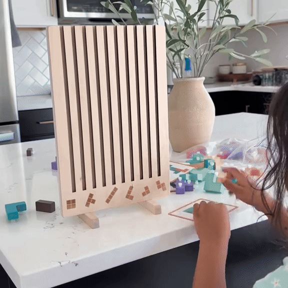 Montessori Wooden Tetris