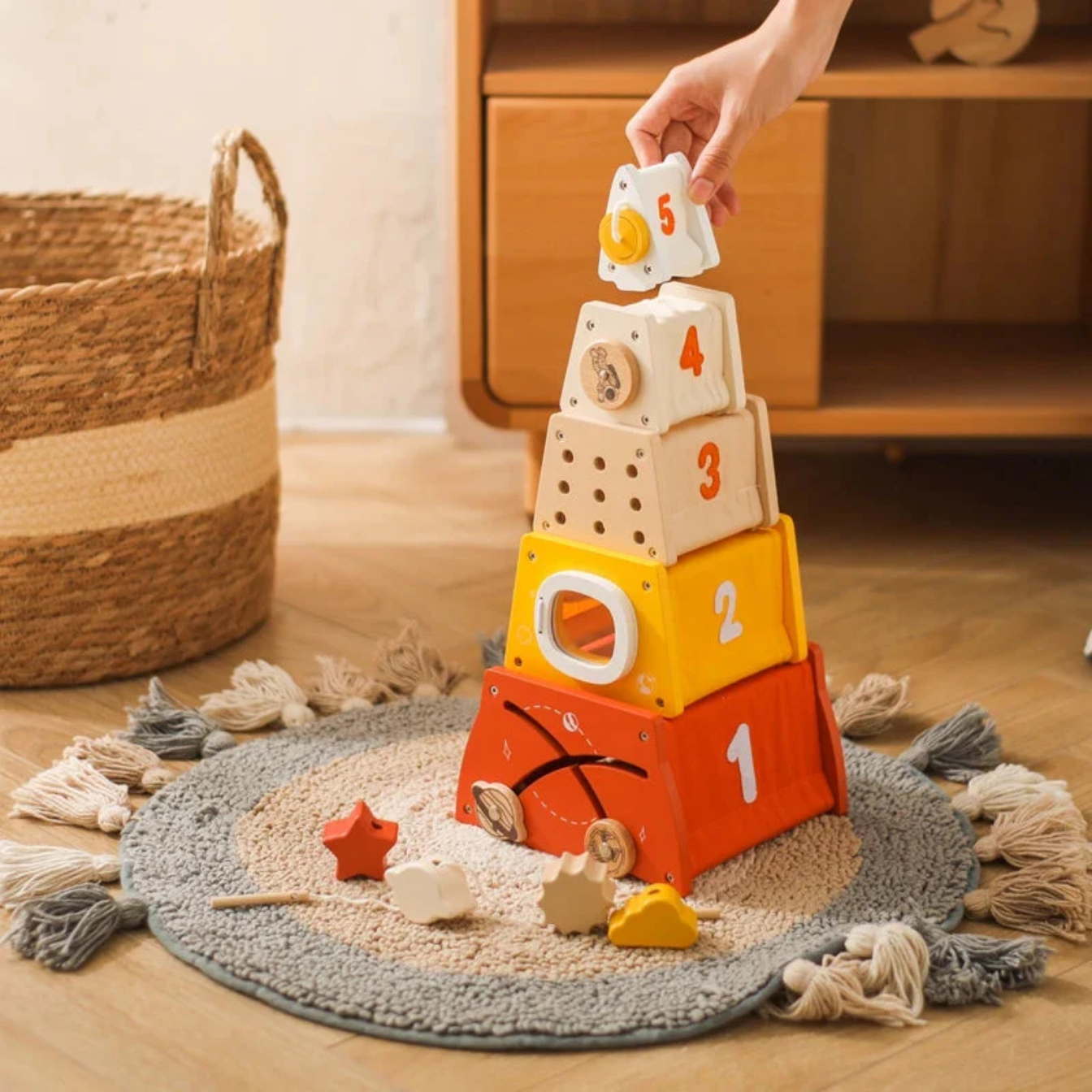 Montessori Educational Building Blocks
