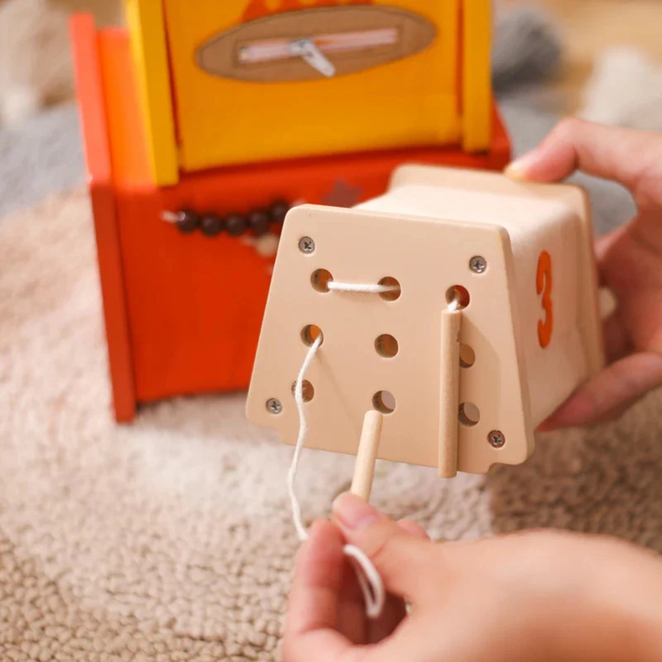 Montessori Educational Building Blocks