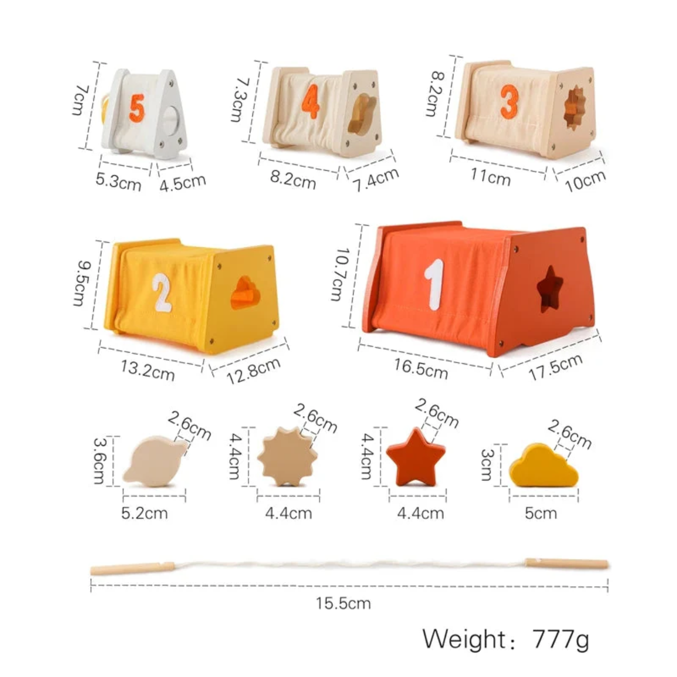 Montessori Educational Building Blocks
