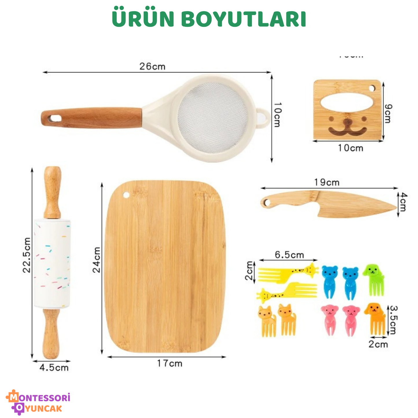 Montessori Wooden Kitchen Set