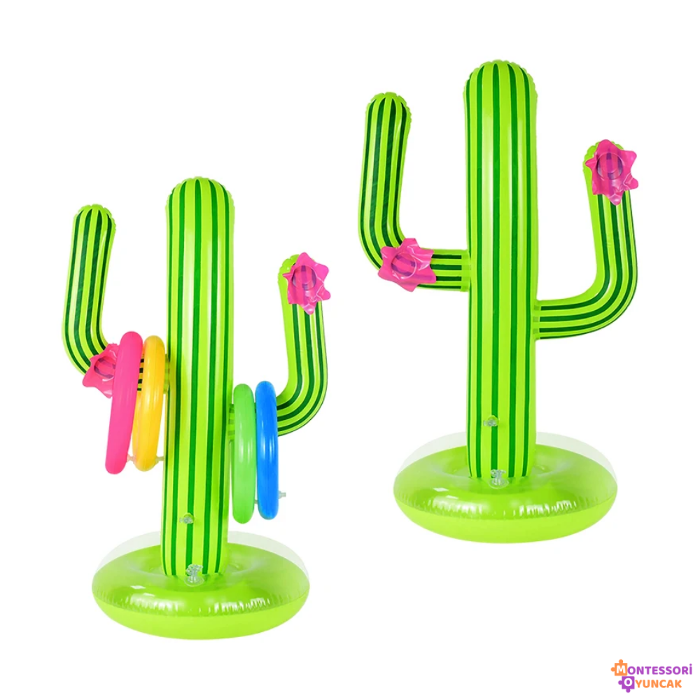 Inflatable Cactus Hoop Toy