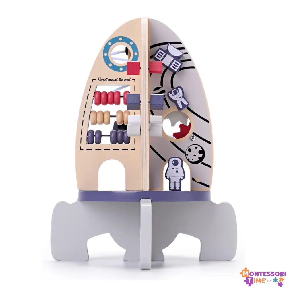 Montessori Wooden Rocket Montessori Time