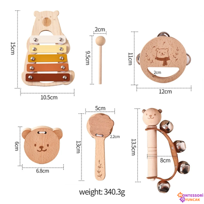 Wooden Gift Set 5-Piece