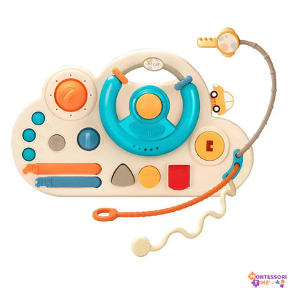 Educational Steering Wheel Montessori Time